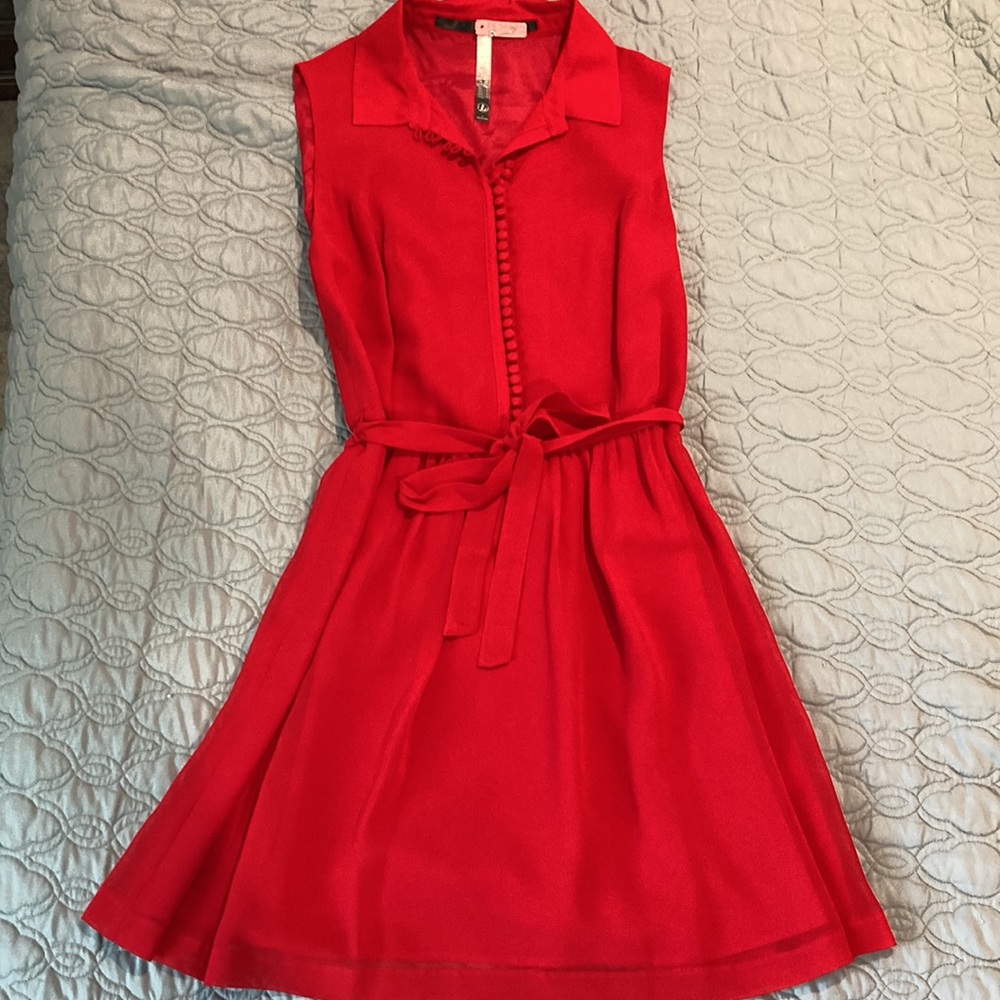 Red Kensie dress